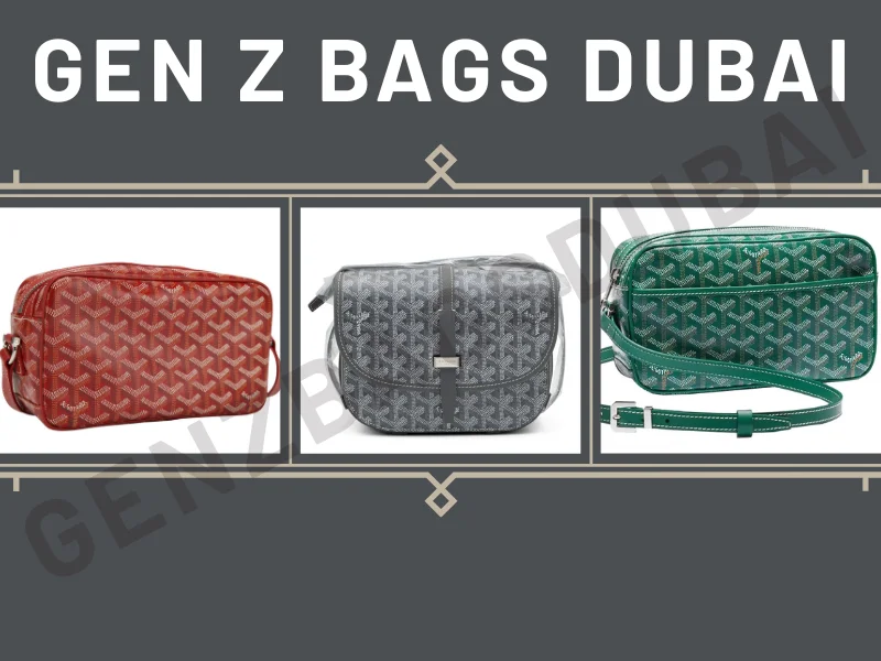 Goyard Cap Vert PM bag black crossbody Goyardine canvas unisex luxury shoulder bag