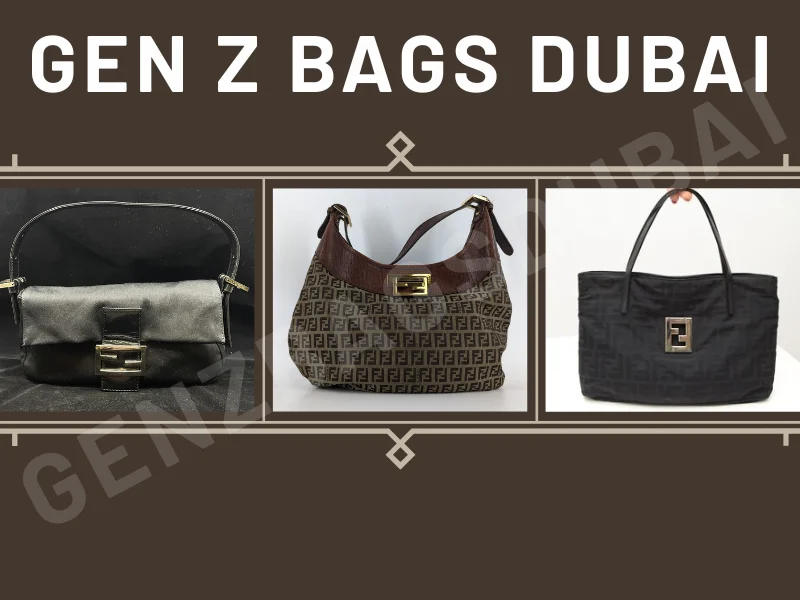 Vintage Fendi bag with FF monogram canvas and gold hardware