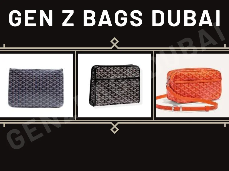 Pochette Goyard authentique en toile goyardine noire – détail motif iconique et luxe discret