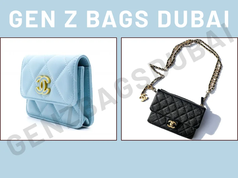 Chanel Mini Belt Bag worn as a chic waist accessory with a tailored black blazer and high-waisted trousers – timeless luxury styling